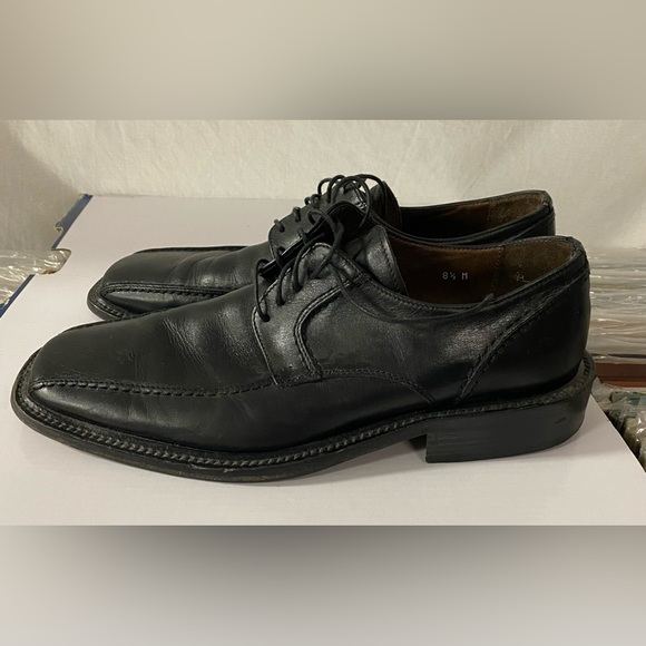 Designer Ferrini Men’s Leather Dress Shoes - Picture 2 of 6